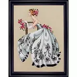 Набір бісеру до схеми від Mirabilia Designs Sabrina MD106E, фото 2