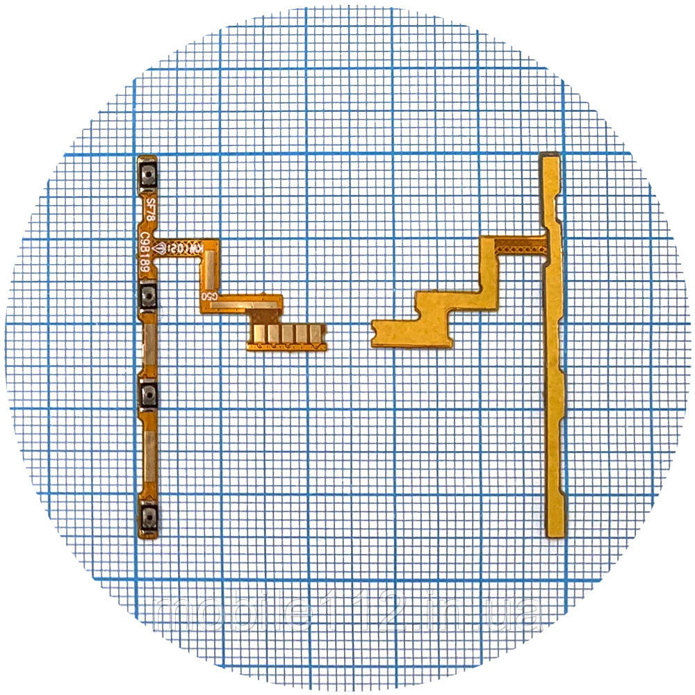 Шлейф Motorola Moto G50 XT2137 з кнопками гучності та ввімкнення, фото 1