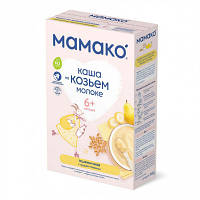 Детская каша MAMAKO пшеничная с грушей и бананом на козьем молоке 200 г 4607088795864 ZXC