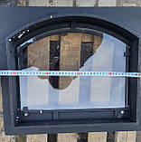 Дверцята для каміна,мангала "Лінда прямокутна" 430*490 мм, фото 9