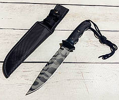 Мисливський тактичний ніж із чохлом 30 см FS-10