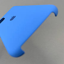 Чохол для Apple iPhone 11 силіконовий кейс з мікрофіброю на телефон айфон 11 синій slk, фото 4