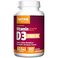 Витамины и минералы Jarrow Formulas Vitamin D3 2500 IU, 100 капсул CN6194 SP