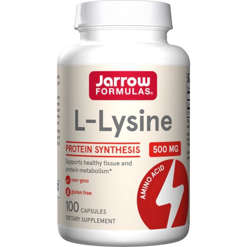 Амінокислота Jarrow Formulas L-Lysine 500 mg, 100 капсул CN11318 SP