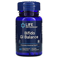 Пробиотики и пребиотики Life Extension Bifido GI Balance, 60 вегакапсул CN11312 SP