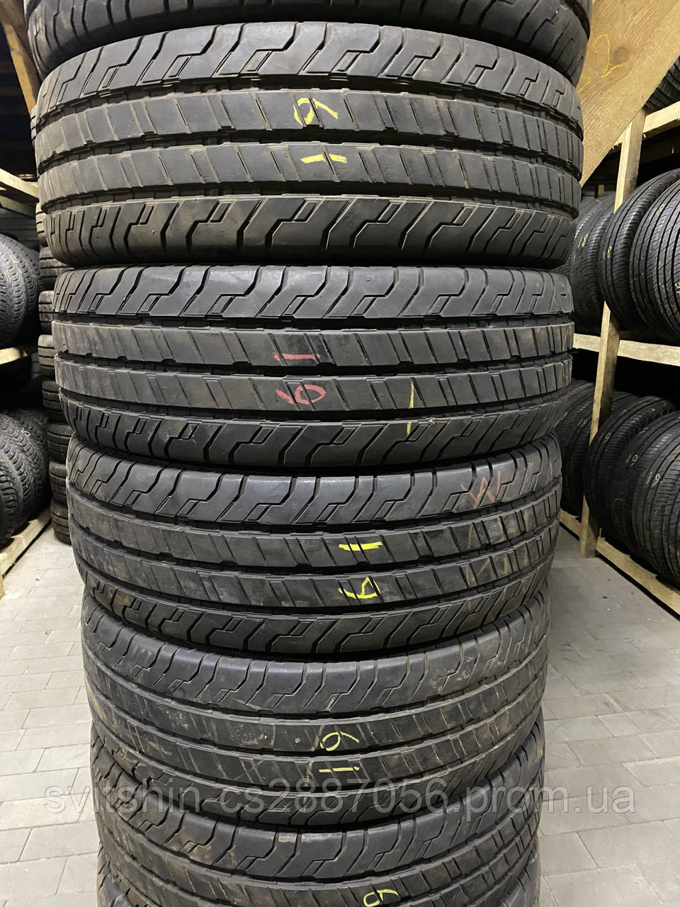 Літня пара 215/65R16C Continental ContiVanContact 100 19рік