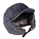 Зимова чоловіча шапка Арктик темно-синя (84260003), фото 3