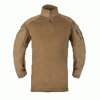Полевая мужская рубашка военная койот под бронежелет "UAS" (Under Armor Shirt) Cordura Baselayer