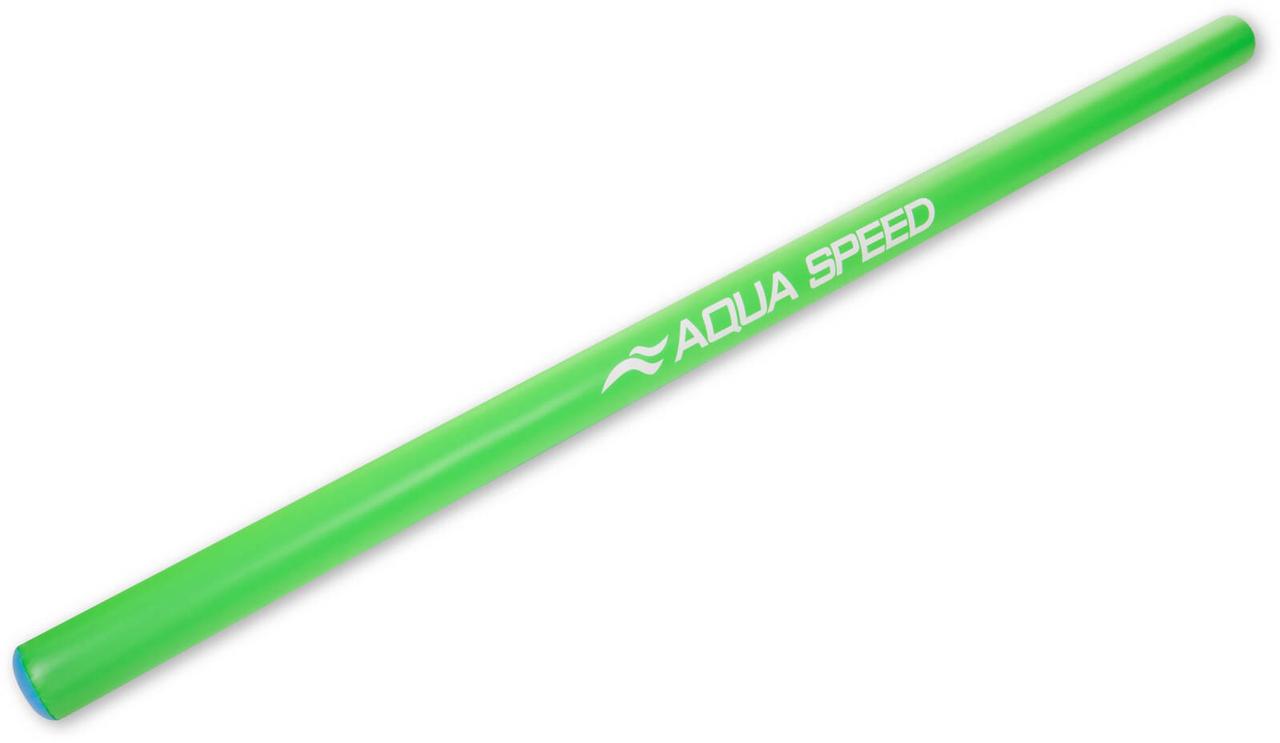 Палка для аквафитнеса нудл для бассейна аквапалка для плавания Aqua Speed Inflatable Pool Noodle Green (160см) - фото 2 - id-p2150571012