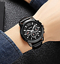 Чоловічий наручний годинник Skmei 1989 (Чорний), фото 4
