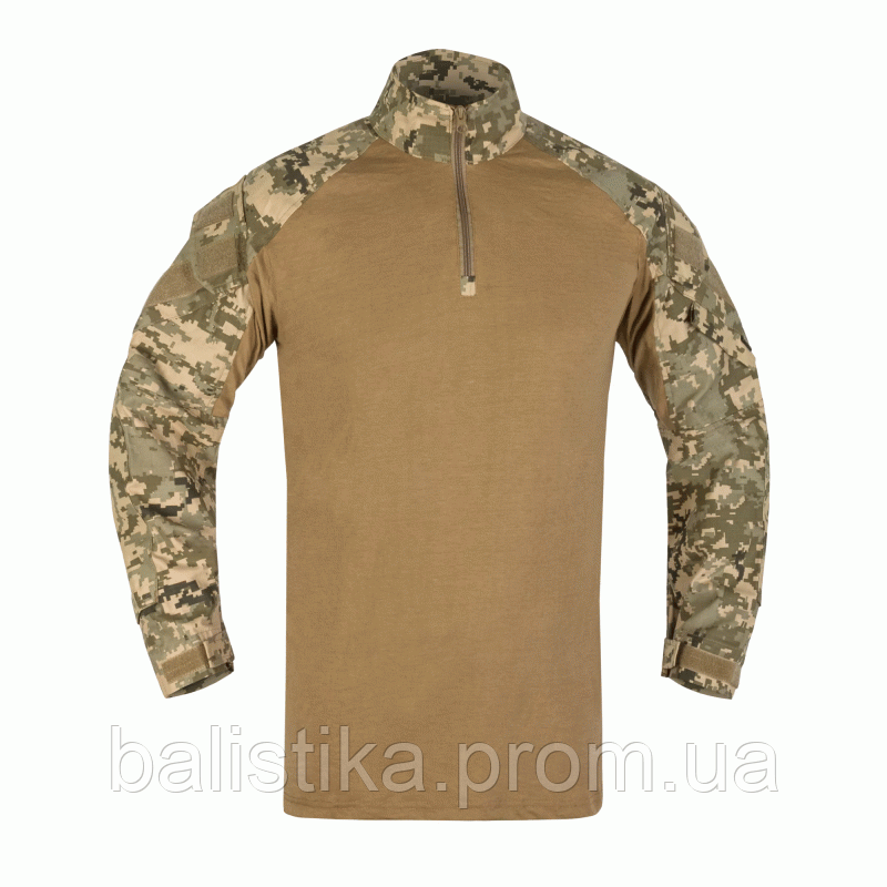 Польова чоловіча сорочка військова піксель під бронежелет "UAS" (Under Armor Shirt) Cordura Baselayer