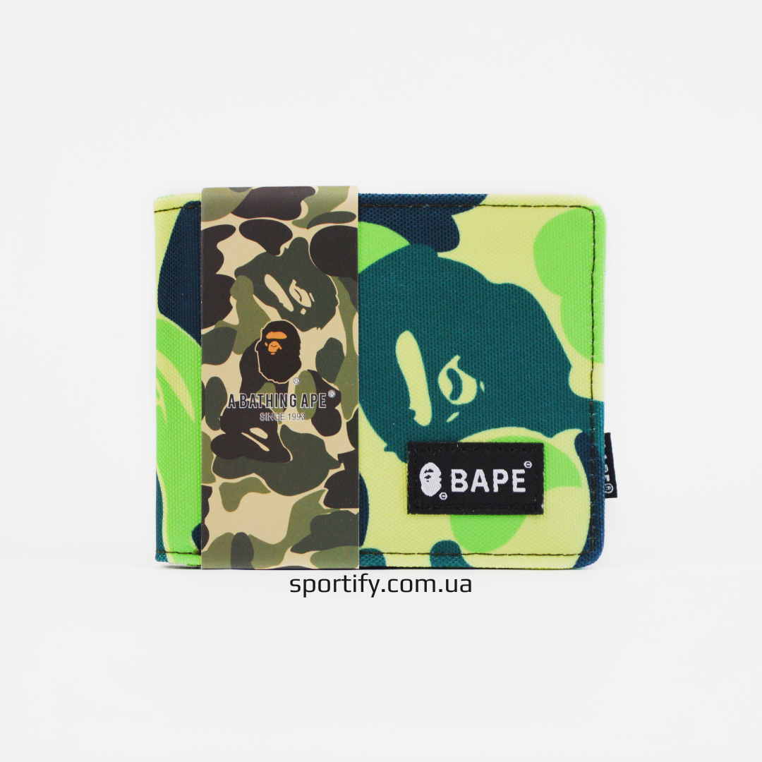 Гаманець bape кошелек бейп, фото 1