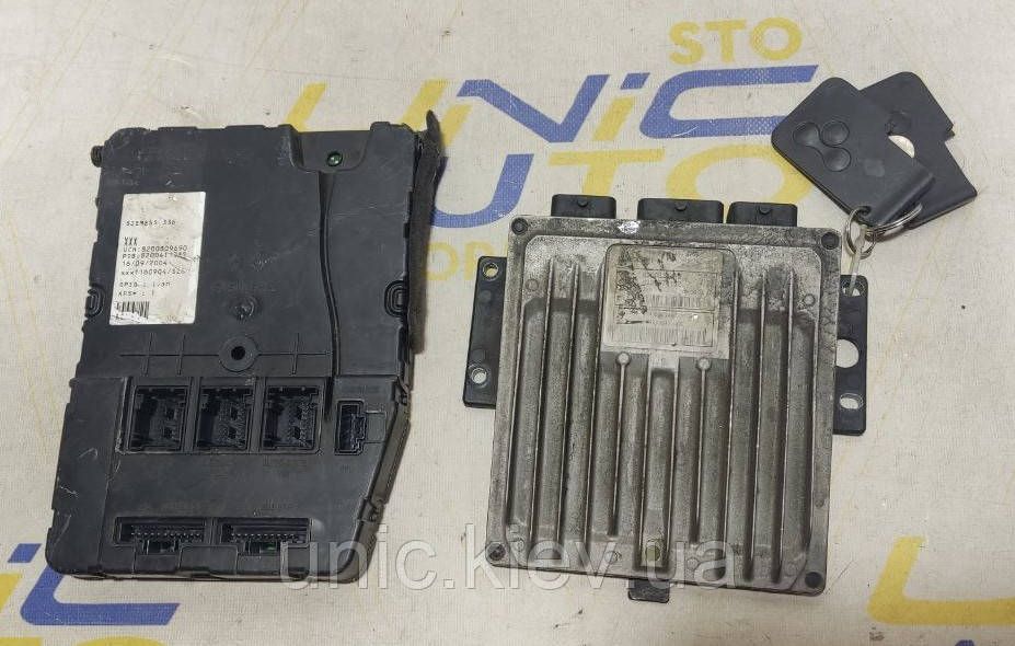 Блок керування двигуном, блок комфорту Renault Megane 2 1.5 dci б/в 8200334419 8200309690