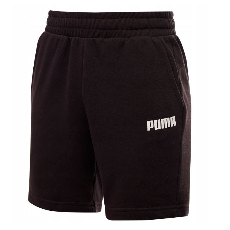 Шорти спортивні чоловічі Puma ESS Sweat 8" TR 847215 01 (чорні, бавовна, короткі, з кишенями, бренд пума)