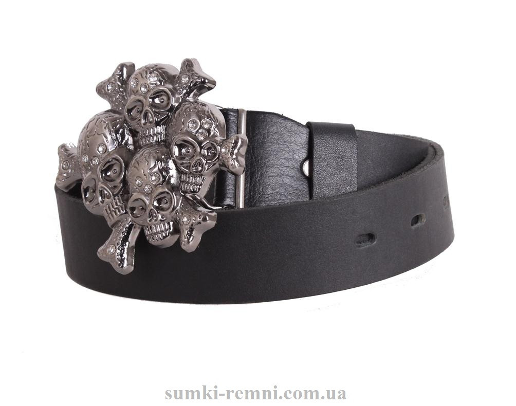 Жіночий ремінь з натуральної шкіри blx90447 чорний, фото 1