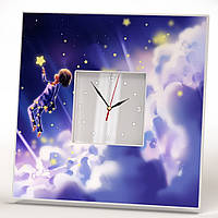 Авторские часы для детской "Маленький принц. Экзюпери" эксклюзивный подарок украшение интерьера спальни