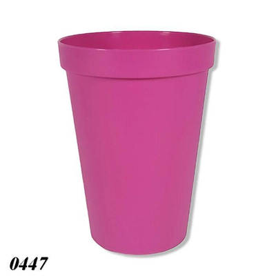 Стакан пластиковий ПГ кольоровий 200 мл (5шт)