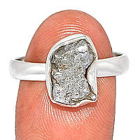 Метеорит Кампо-дель-Сьело серебряное кольцо, 2281КМ