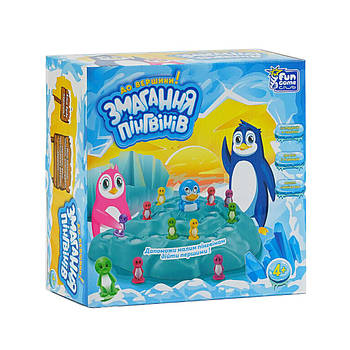 Гра настільна 4FUN Game Club Змагання Пінгвінів 93296