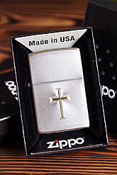 Запальничка Zippo 205 Cross Design 48581 (Оригінал)