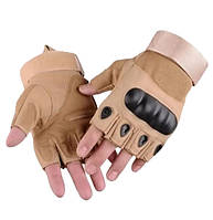 Тактичні рукавички Oakley Sandcolor (койот) безпалі