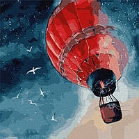 Картины по номерам Воздушные шары Картина по номерам Воздушное чудо 50х50 Идейка раскраска по номерам KHO9548