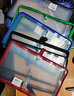 Папка на змійці A5 прозора NoJOA55302 (60С) 4 кольори