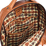 Великий шкіряний рюкзак HILL BURRY HB4013B 52см, фото 8