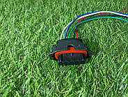 Роз'єм фішка з шматком дроту ДМРВ витратоміру повітря Saab 9-3 (1998-2014), 5 pin, фото 4