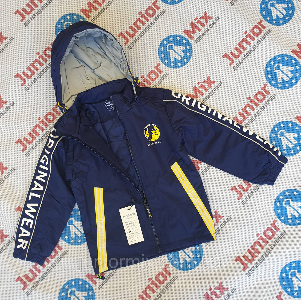 Весняні дитячі куртки для хлопчиків гуртом Н-Н