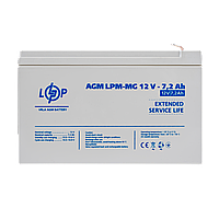 Акумулятор мультигелевий LPM-MG 12V - 7.2 Ah