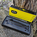 Ніж складний інерційний Buck Strongarm фліппер, склобій, зручний лайнер, чорний, 148, фото 2