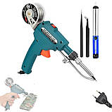 Електричний паяльник 60 вт набір для паяння паяльником автоподача припою NEWACALOX, фото 5