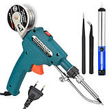 Електричний паяльник 60 вт набір для паяння паяльником автоподача припою NEWACALOX, фото 2