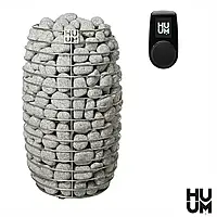 Электрокаменка HUUM HIVE Mini 6 kW с выносным пультом HUUM LOCAL black