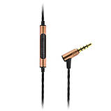 Навушники з мікрофоном SoundMagic E10C Black-Gold, фото 3