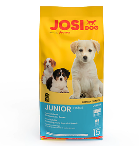 Josera JosiDog Junior сухий корм для цуценят усіх порід від 2 місяців, птиця та мідії 15 кг