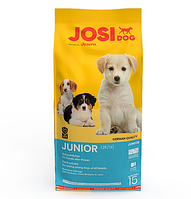 Josera JosiDog Junior сухой корм для щенков всех пород от 2 месяцев, птица и мидии 15 кг