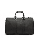 Шкіряна дорожня сумка Joynee B10-9016 чорна, фото 2