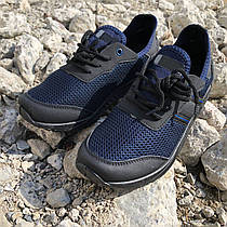 Кросівки чоловічі сітка 45 розмір. Літні кросівки, модні універсальні кросівки. Модель 46913. XG-312 Колір: синій