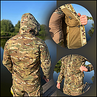 Мужская американская куртка парка tactical series военная, комплект тактическая куртка multicam XXL QAX CKit