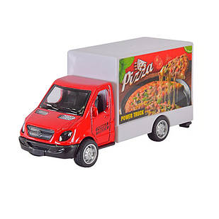 Дитяча машинка "Delivery" АВТОПРОМ AP7425 масштаб 1:64 Red, Time Toys