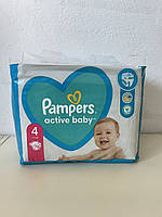Підгузники памперси для дітей PAMPERS Active baby 4 (Памперс) 9-14кг упаковка 76шт