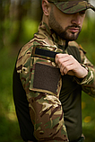 Тактична бойова сорочка убакс хакі+ мультикам для військових, фото 3