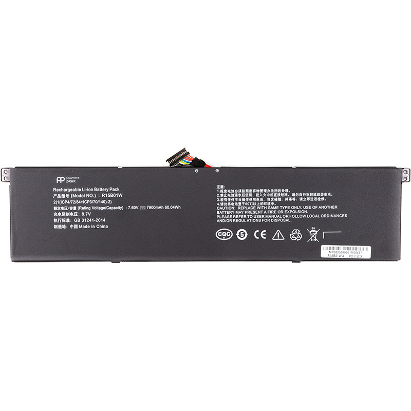 Акумулятор PowerPlant для ноутбуків XIAOMI Pro 15.6 Inch (R15B01W) 7.6V 7900mAh, фото 1