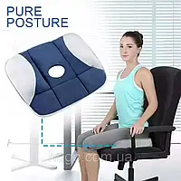 Ортопедична подушка для розвантаження хребта Pure Posture Seat Cushion