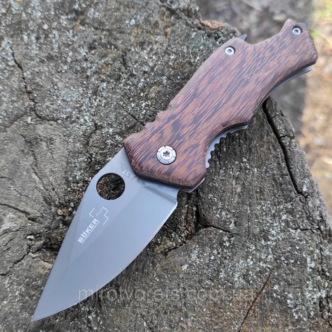 Ніж складний Boker Spyder min mini, склобій, відкривачка,