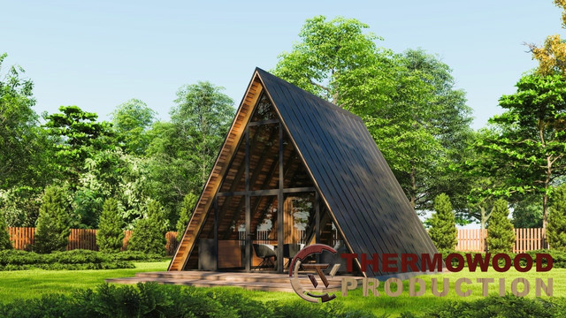 modular frame house photo