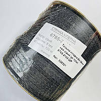 Тесьма кіперна х/б 08мм колір сірий (уп 100м) 6765-2103 ШР