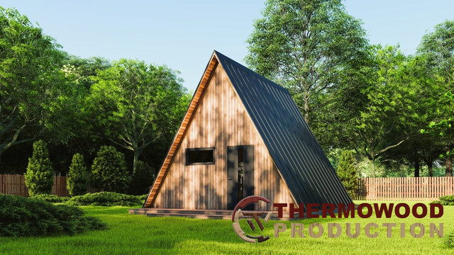 modular frame house photo